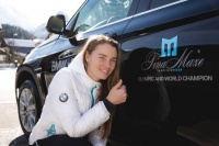 Tina Maze vozi BMW.