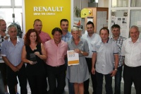 FPL AVTOCENTER PUŠNIK IN PREŠA PREJEMNIKA RENAULTOVEGA PRIZNANJA TRGOVEC LETA 20