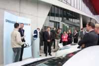 Otvoritev polnilnice za elektri?na vozila
