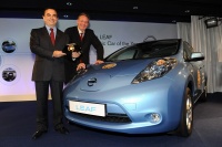  NISSAN LEAF sprejel naslov EVROPSKI avto leta 2011
