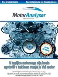 Tester motorja s pomo&#269;jo kapljice olja - MotorAnalyser