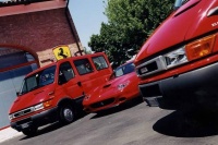Iveco daily za podporu Ferrariju