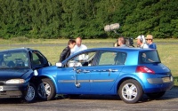 ?Crash test? z živo posadko na TV